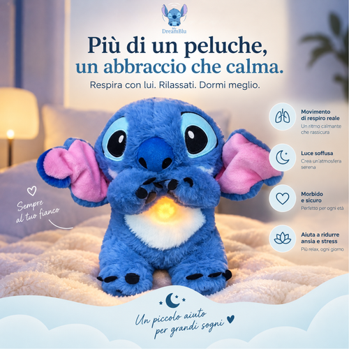 DreamBlu: Peluche che respira